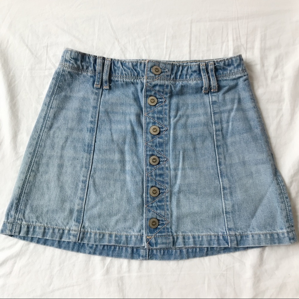 HOLLISTER Denim Mini Skirt